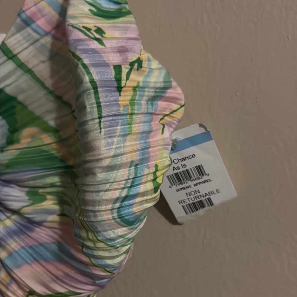 Astr Colorful Ruched Crop Top - Picture 4 of 4